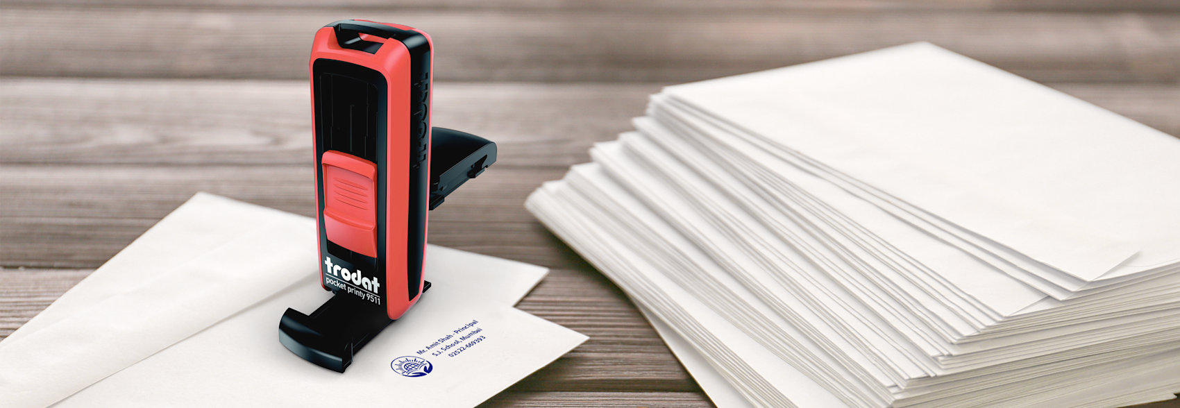 Pocket Stamps, SelfInking Pocket Stamp & Pocket Rubber Stamps Online